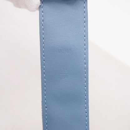 Louis Vuitton Belt Monogram Denim Ceinture LV New Wave Blue — view 3