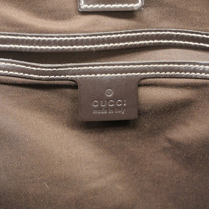 Gucci Tote GG Supreme Brown Gold — view 5