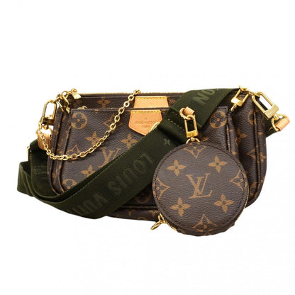 Louis Vuitton Shoulder Bag Monogram Multi Pochette Khaki