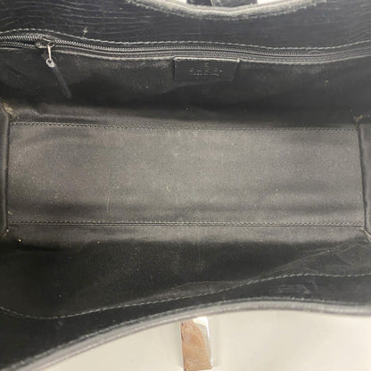 Gucci Handbag GG Canvas Jackie Black Silver — view 4