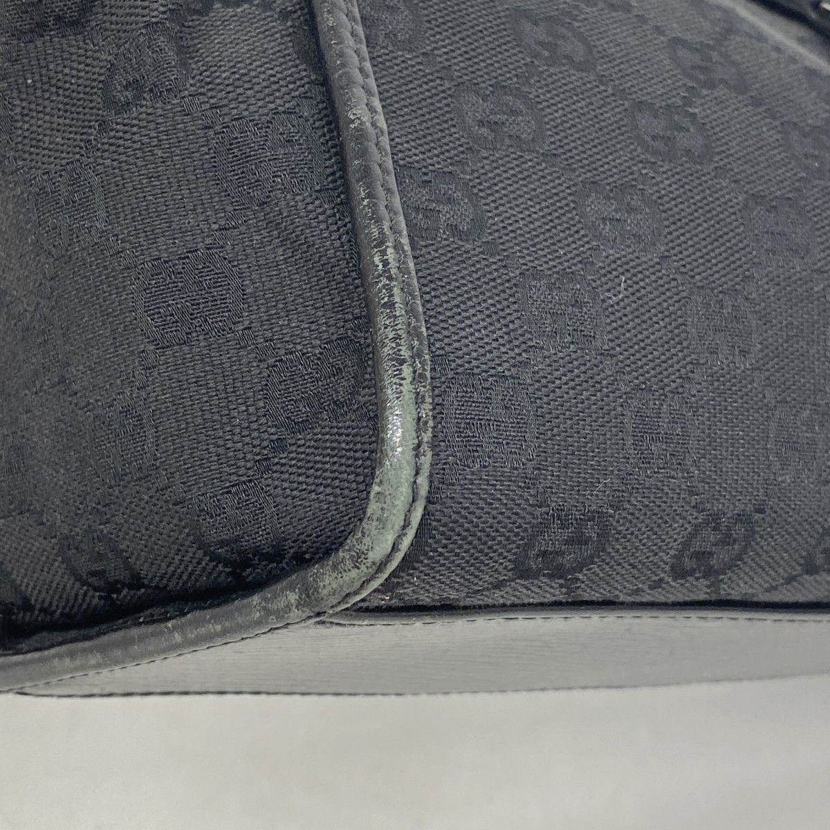 Gucci Handbag GG Canvas Jackie Black Silver — view 7
