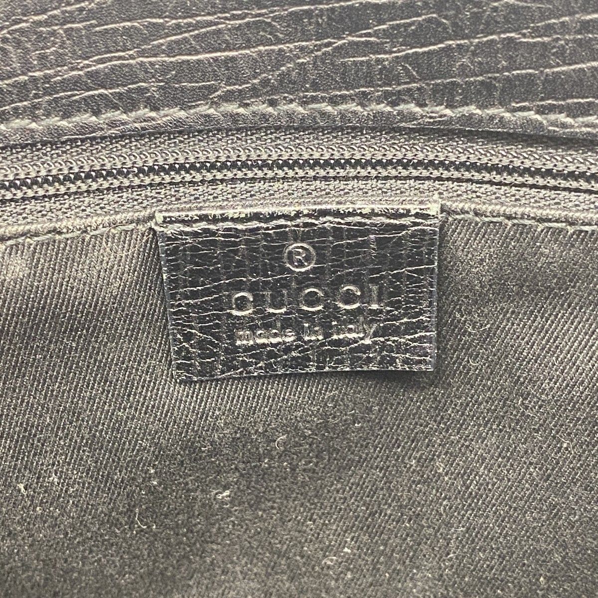 Gucci Handbag GG Canvas Jackie Black Silver — view 5