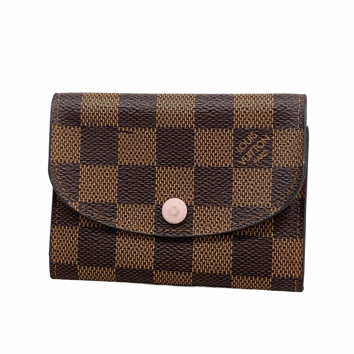 Louis Vuitton Coin Case Damier Porte-Monnaie Rosalie Ebene