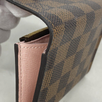 Louis Vuitton Coin Case Damier Porte-Monnaie Rosalie Ebene — view 8