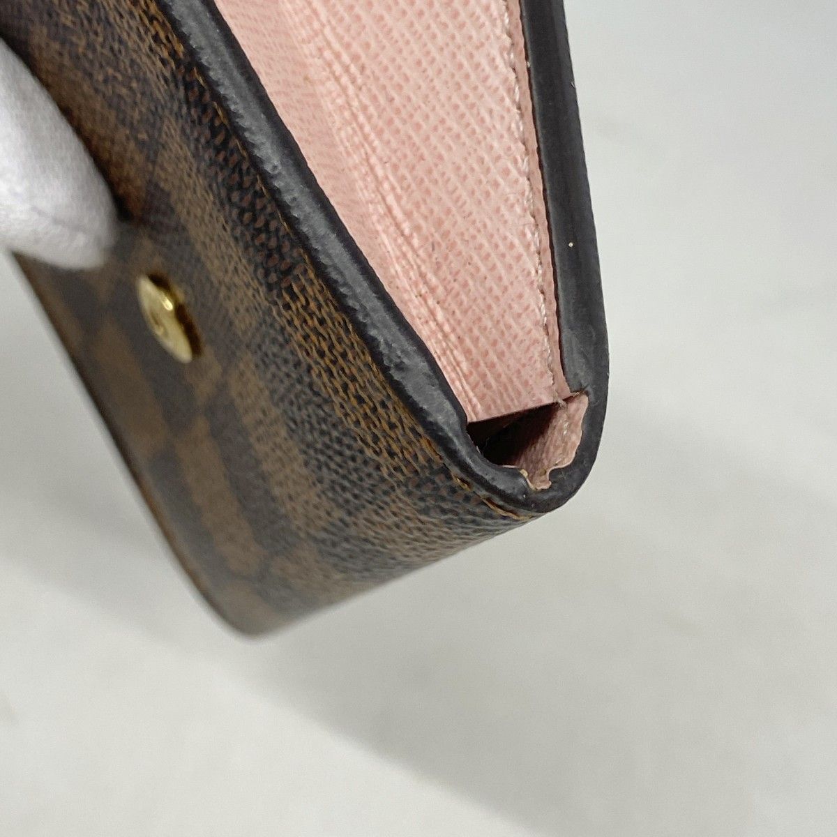 Louis Vuitton Coin Case Damier Porte-Monnaie Rosalie Ebene — view 7