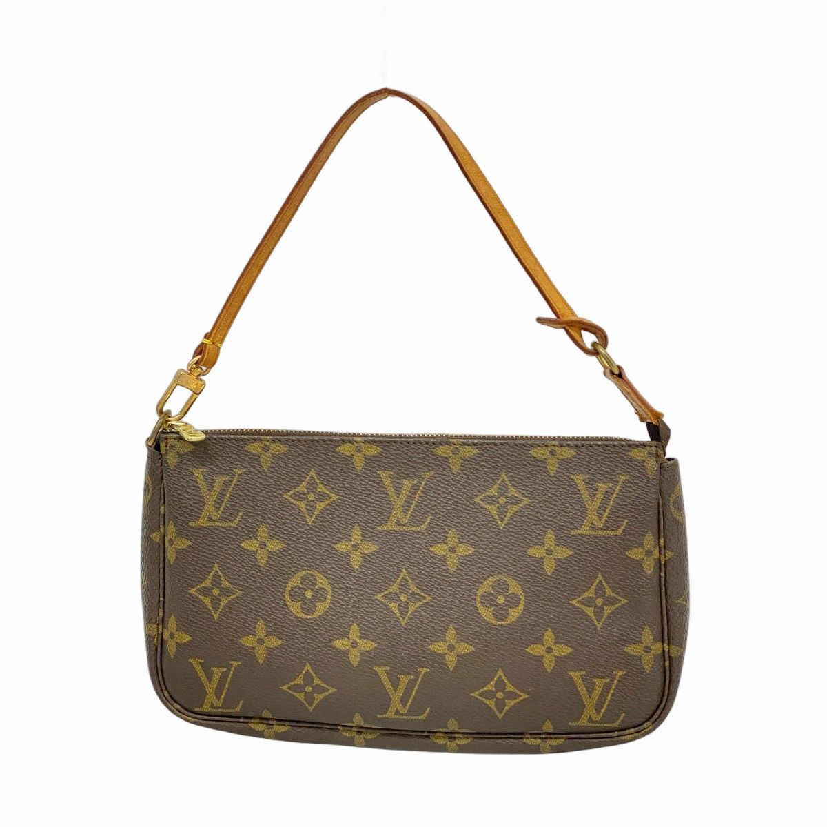 Louis Vuitton Pouch Monogram Pochette Brown
