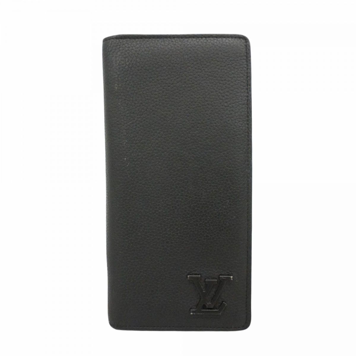 Louis Vuitton Wallet Aerogram Portefeuille Brazza NM Black