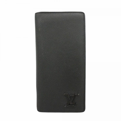 Louis Vuitton Wallet Aerogram Portefeuille Brazza NM Black