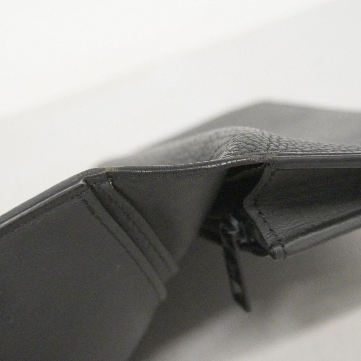 Louis Vuitton Wallet Aerogram Portefeuille Brazza NM Black — view 6