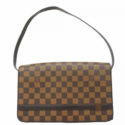 Louis Vuitton Shoulder Bag Damier Tribeca Long Ebene