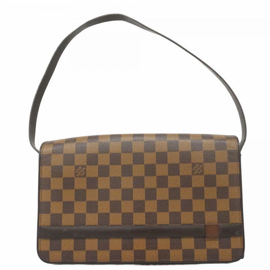 Louis Vuitton Shoulder Bag Damier Tribeca Long Ebene