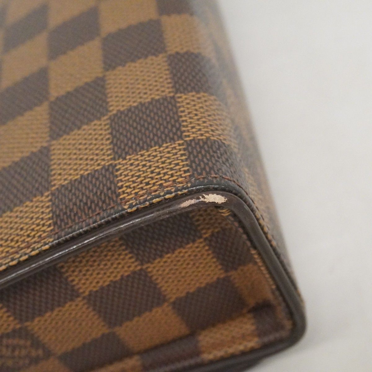 Louis Vuitton Shoulder Bag Damier Tribeca Long Ebene — view 8