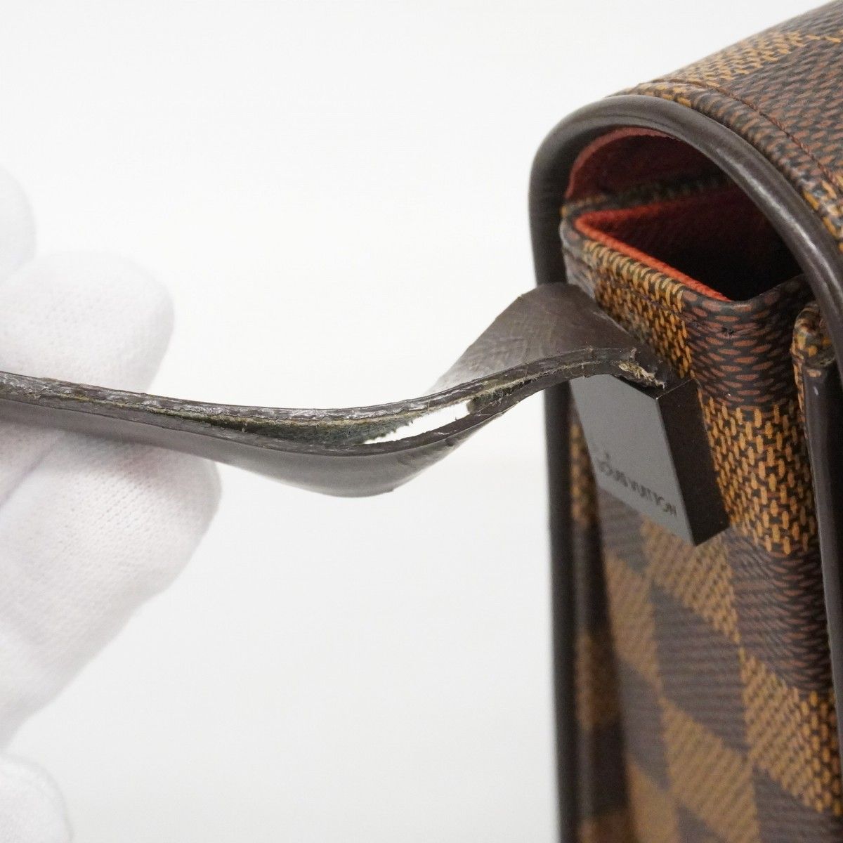 Louis Vuitton Shoulder Bag Damier Tribeca Long Ebene — view 7