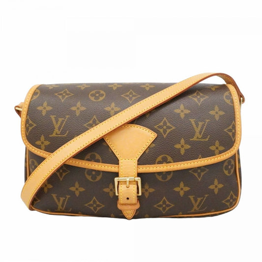 Louis Vuitton Shoulder Bag Monogram Sologne Brown