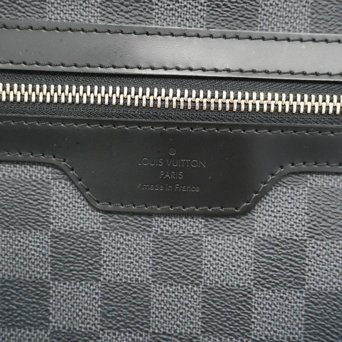 Louis Vuitton Shoulder Bag Damier Graphite Mick GM Black — view 5