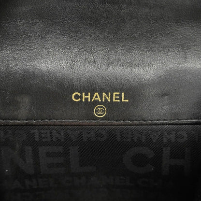 Chanel Wallet Icon Lambskin Black Gold — view 4