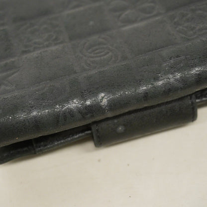 Chanel Wallet Icon Lambskin Black Gold — view 6