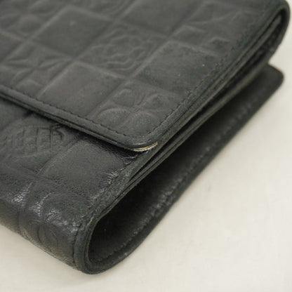 Chanel Wallet Icon Lambskin Black Gold — view 7