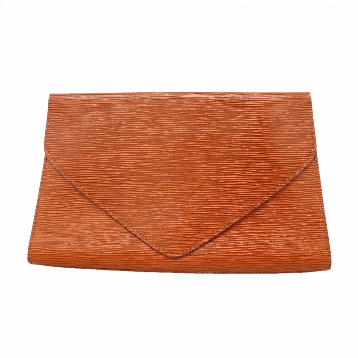 Louis Vuitton Clutch Epi Art Deco Kenya Brown