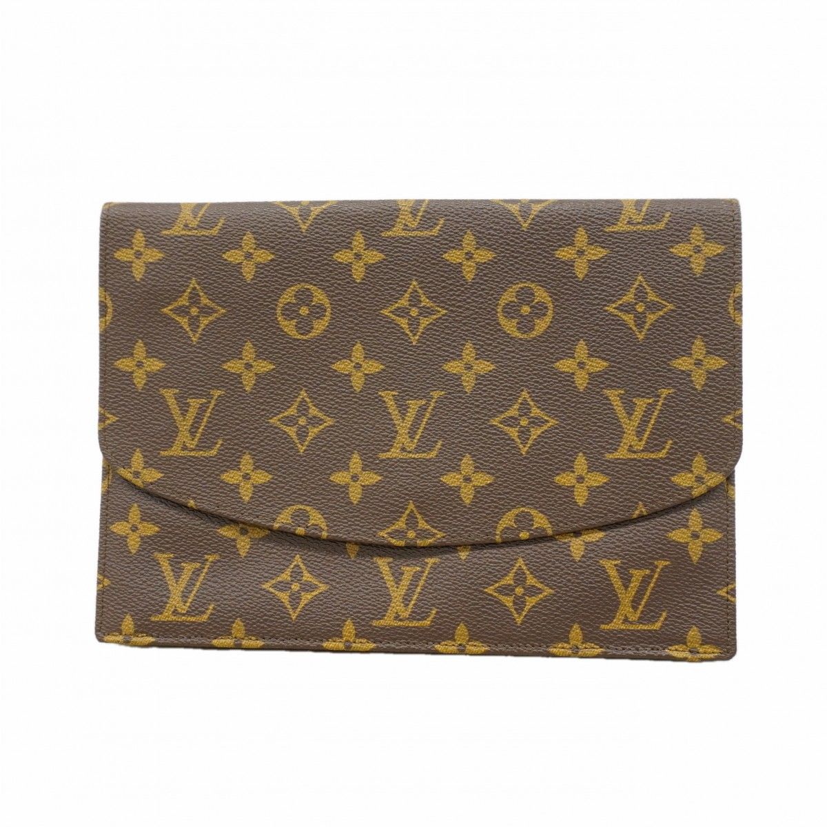 Louis Vuitton Clutch Monogram Pochette Lava 23 Brown