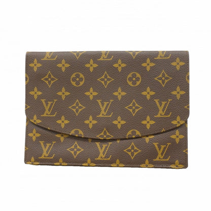 Louis Vuitton Clutch Monogram Pochette Lava 23 Brown