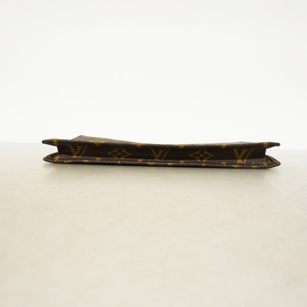 Louis Vuitton Clutch Monogram Pochette Lava 23 Brown — view 3