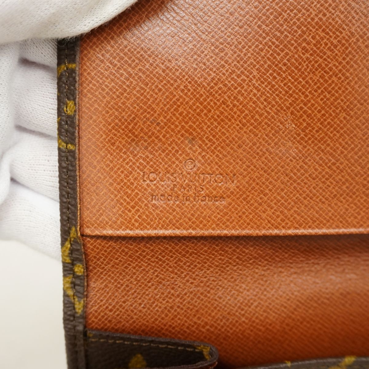 Louis Vuitton Clutch Monogram Pochette Lava 23 Brown — view 5