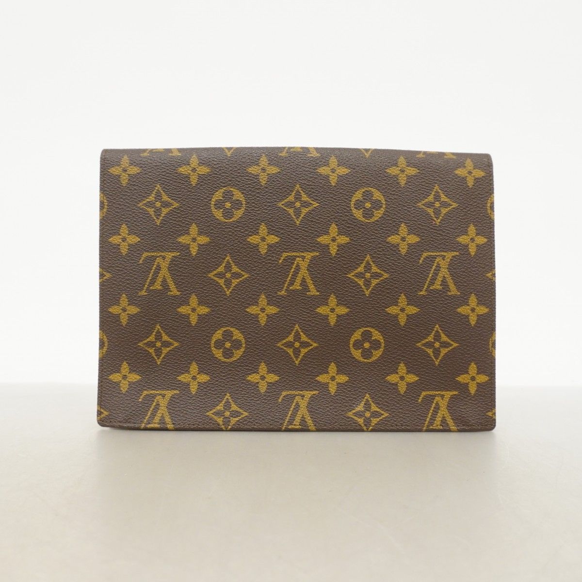Louis Vuitton Clutch Monogram Pochette Lava 23 Brown — view 8