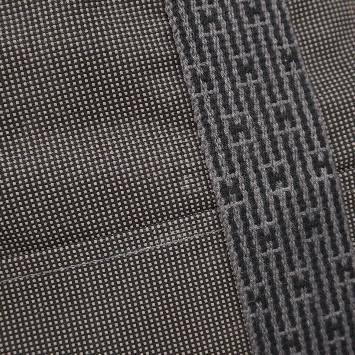 Hermes Tote Her Line MM Canvas Gray Silver — view 6