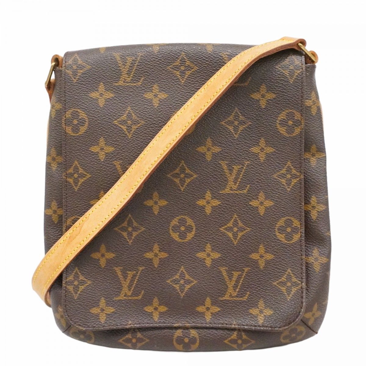 Louis Vuitton Shoulder Bag Monogram Musette Salsa Short Strap Brown