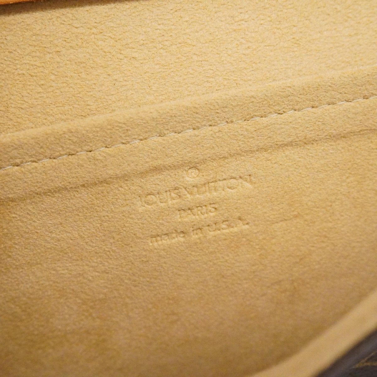 Louis Vuitton Shoulder Bag Monogram Pochette Twin GM Brown — view 5