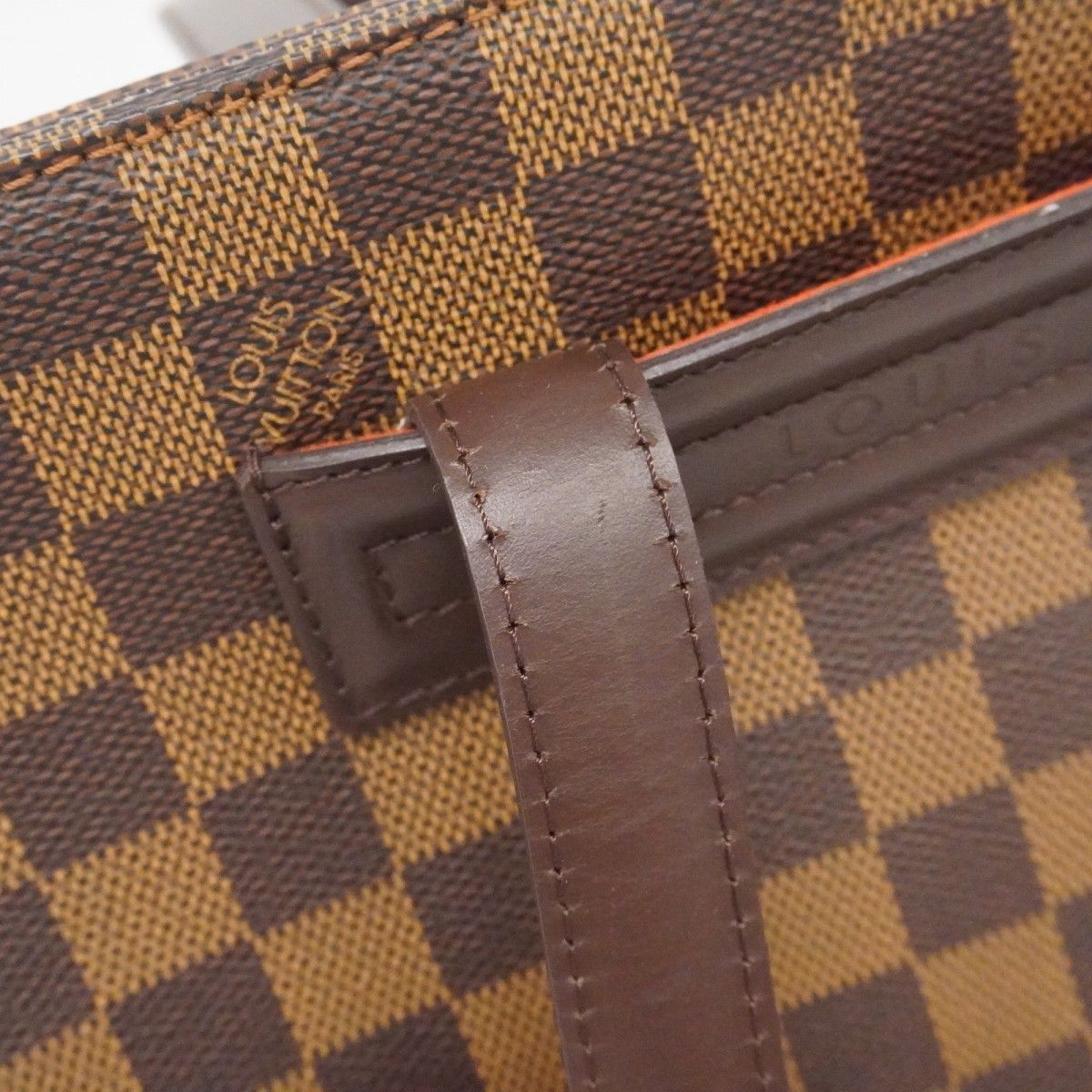 Louis Vuitton Tote Damier Baglioli Brown — view 8