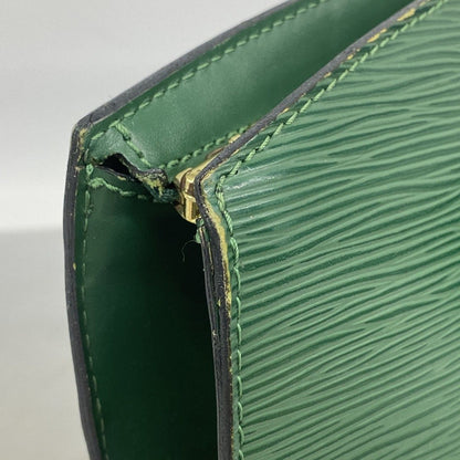 Louis Vuitton Shoulder Bag Epi Saint Jacques Shopping Borneo Green — view 6
