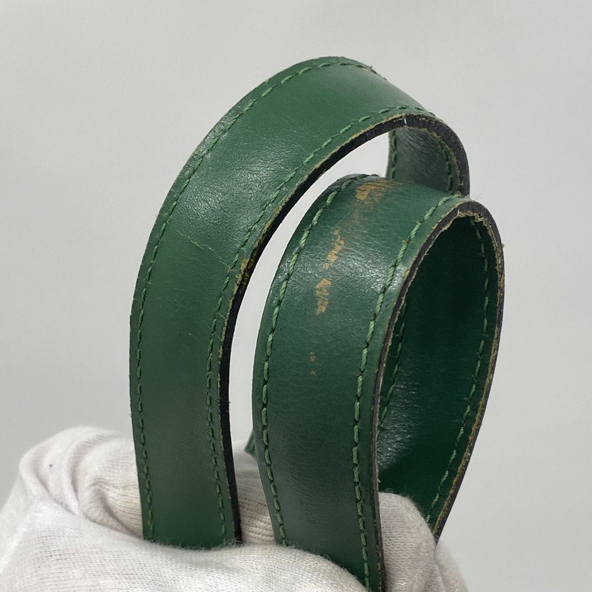 Louis Vuitton Shoulder Bag Epi Saint Jacques Shopping Borneo Green — view 7