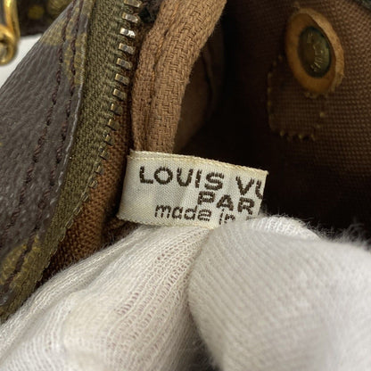 Louis Vuitton Handbag Monogram Mini Speedy Brown 2-Way Bag — view 5