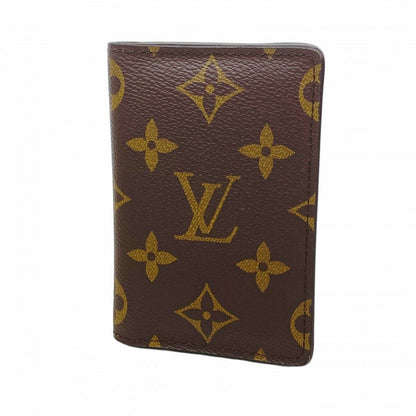 Louis Vuitton Card Case Monogram Organizer Poche Brown
