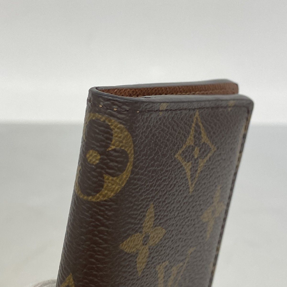 Louis Vuitton Card Case Monogram Organizer Poche Brown — view 6
