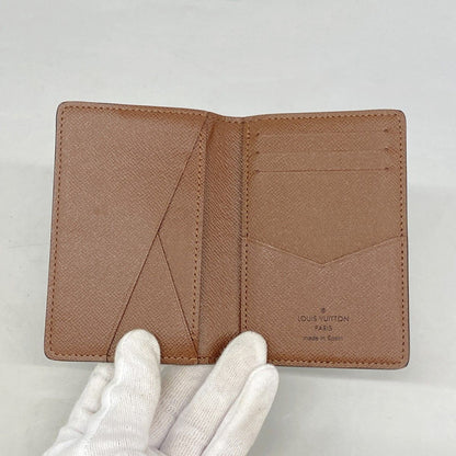Louis Vuitton Card Case Monogram Organizer Poche Brown — view 3