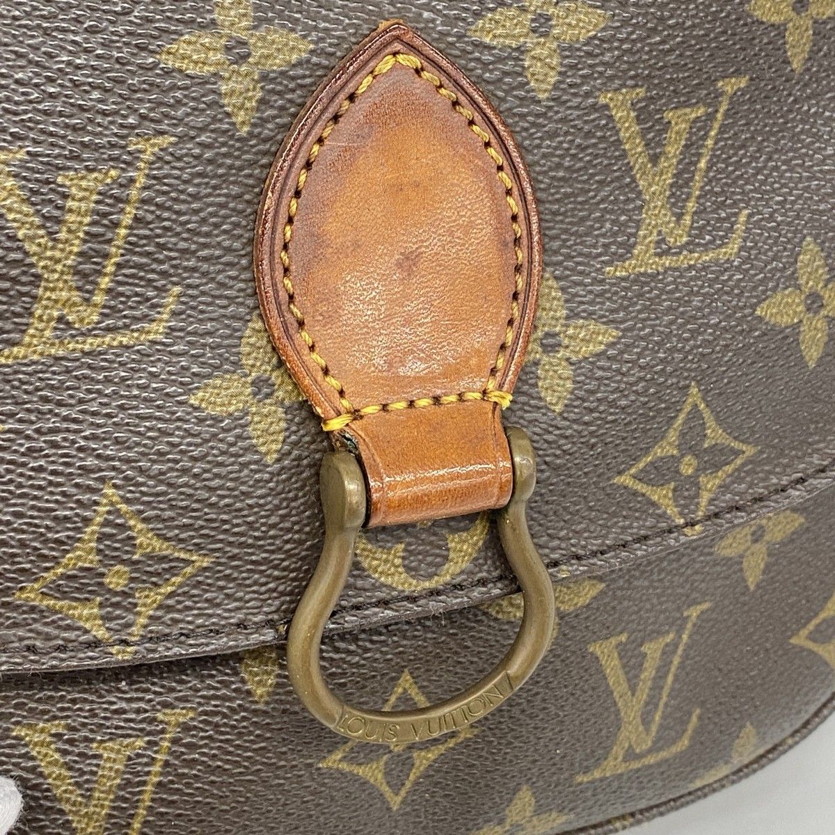Louis Vuitton Shoulder Bag Monogram Mini Saint Cloud Brown — view 6