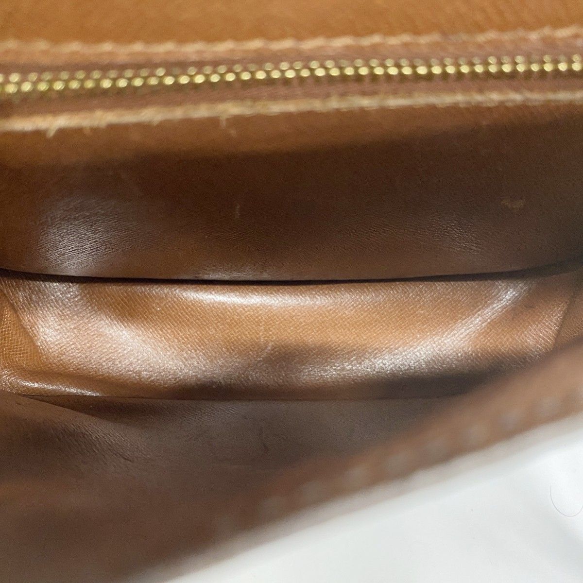 Louis Vuitton Shoulder Bag Monogram Mini Saint Cloud Brown — view 4