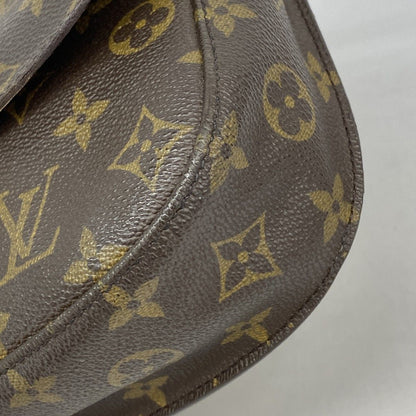 Louis Vuitton Shoulder Bag Monogram Mini Saint Cloud Brown — view 9