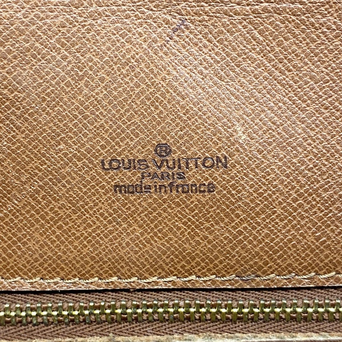 Louis Vuitton Shoulder Bag Monogram Mini Saint Cloud Brown — view 5