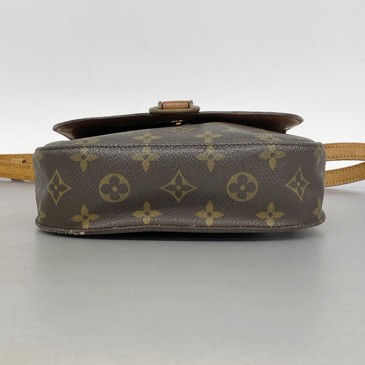 Louis Vuitton Shoulder Bag Monogram Mini Saint Cloud Brown — view 3