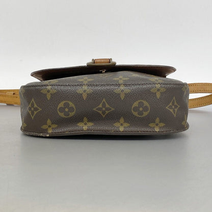 Louis Vuitton Shoulder Bag Monogram Mini Saint Cloud Brown — view 3