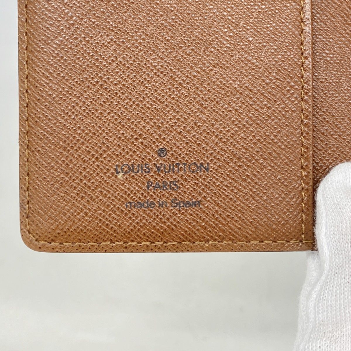 Louis Vuitton Notebook Cover Monogram Agenda PM Brown — view 4