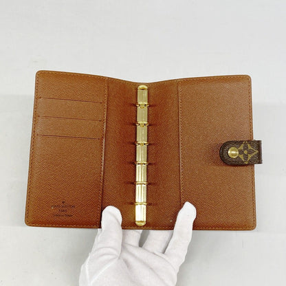 Louis Vuitton Notebook Cover Monogram Agenda PM Brown — view 3