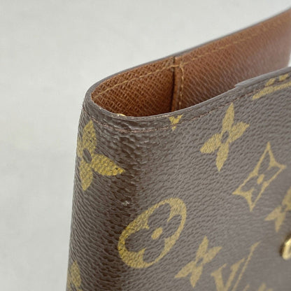 Louis Vuitton Notebook Cover Monogram Agenda PM Brown — view 5