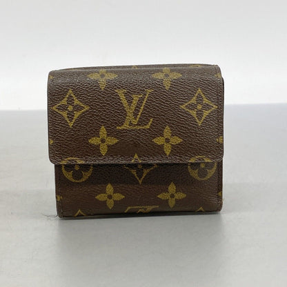 Louis Vuitton Trifold Wallet Monogram Porte-Monnaie Billets Cult Cles Brown — view 7