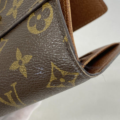 Louis Vuitton Trifold Wallet Monogram Porte-Monnaie Billets Cult Cles Brown — view 5