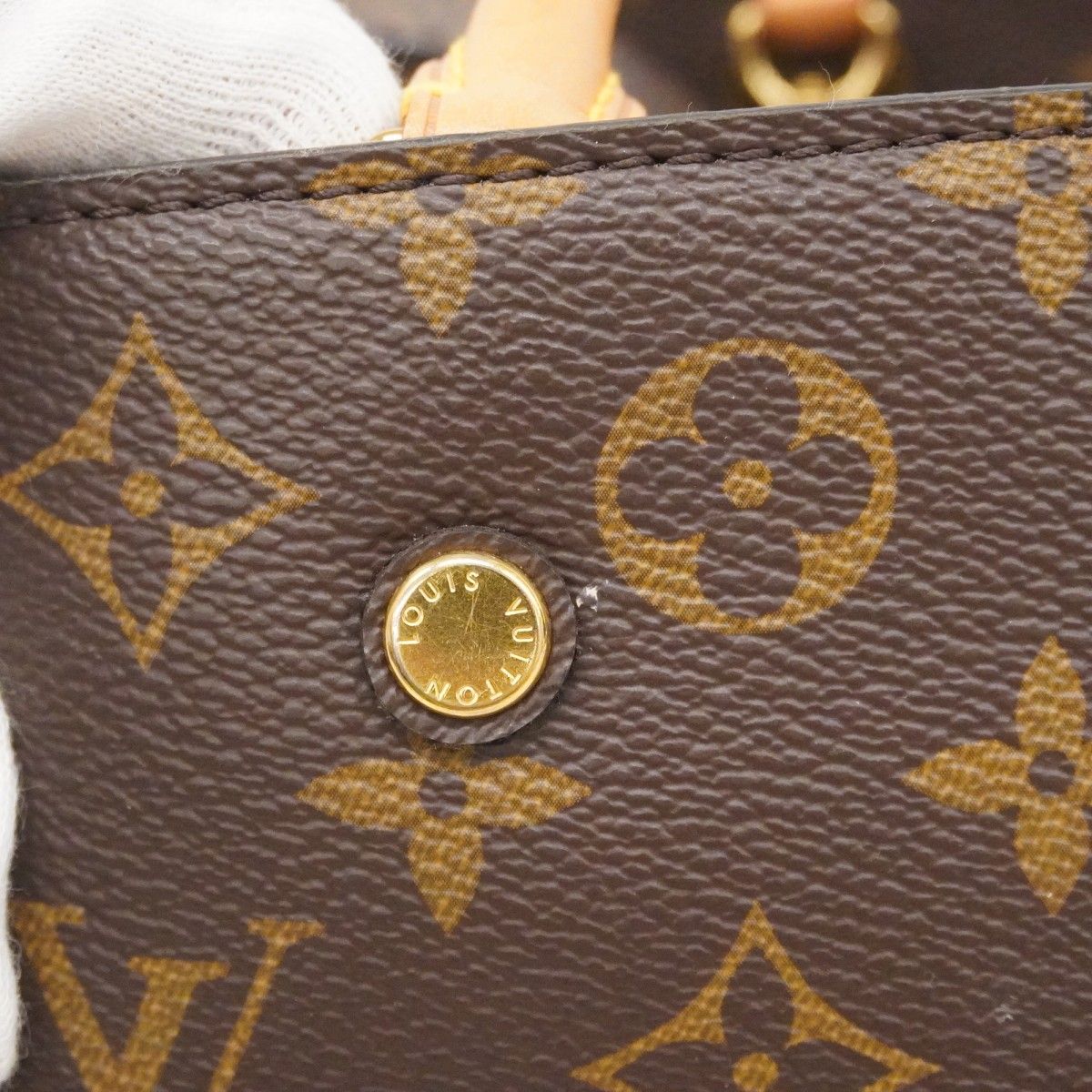 Louis Vuitton Handbag Monogram Montaigne BB Brown 2-Way Bag — view 7